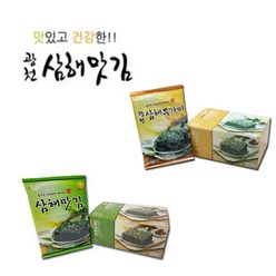 복희몰 광천김 삼해맛김 (파래전장+무가미) 짜지않은김 고소한김, 2박스