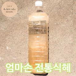 드봉케이크 수제전통식혜(감주) 1.5L, 단품, 1500ml, 1kg, 1개