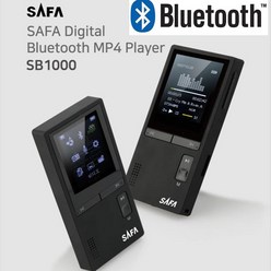 사파 슬림형 블루투스 MP3플레이어 8GB, SB1000, 그레이
