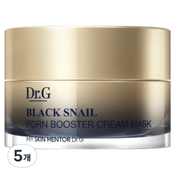 닥터지 블랙 스네일 PDRN 부스터 크림 마스크 50ml, 1개입, 5개