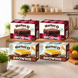 마켓오 리얼브라우니, 20g, 12입, 2개 + 크림치즈 브라우니 12입,2개