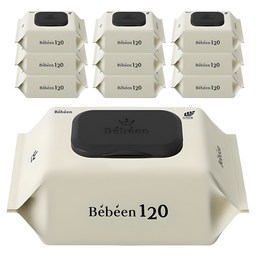 Bebeen 120 영유아물티슈 캡형, 최상의 선택!