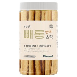 올가밀 강아지 말랑촉촉 빼롱스틱, 400g, 1개, 황태