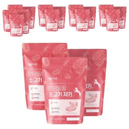 멍멍팔팔 져키, 소고기맛, 200g, 18개 · 18개 · 200g