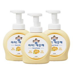 아이깨끗해 항균 폼 핸드솝으로 청결과 향기를 동시에!