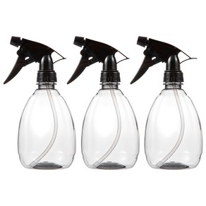 코멧 분무기 500ml, 블랙, 3개