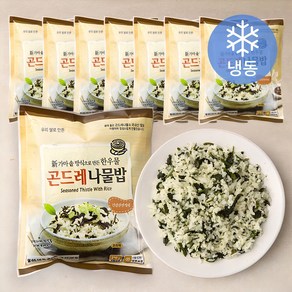 한우물 곤드레 나물밥 (냉동), 210g, 8개