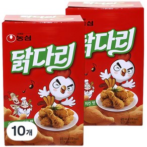 농심 닭다리 후라이드 치킨맛