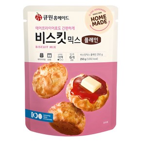 큐원 홈메이드 비스킷믹스 플레인, 250g, 1개