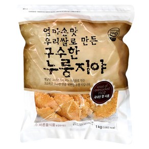 바른들식품 엄마손맛 우리쌀로 만든 구수한 누룽지야