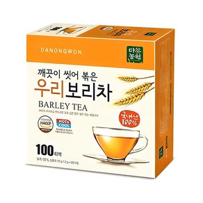 다농원 깨끗이 씻어 볶은 우리보리차, 1.2g, 100개입, 1개