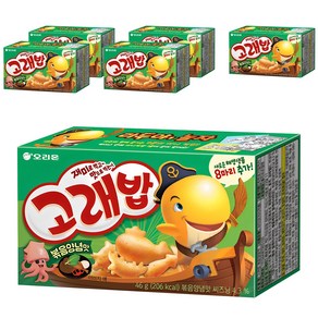 오리온 고래밥 볶음양념맛, 46g, 6개