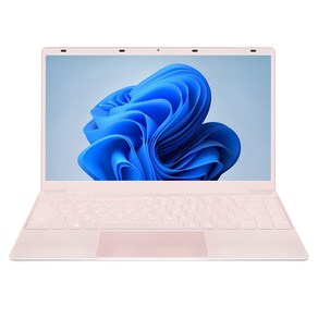 네오북 2024 노트북 14.1 인텔 셀러론, 펄 핑크, 128GB, 6GB, WIN11 Home, N14GO