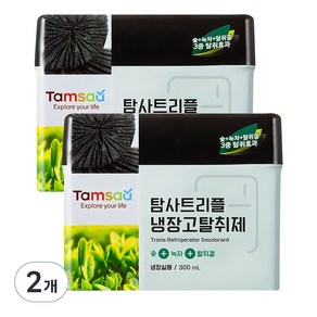 탐사 트리플 냉장고 탈취제 대용량, 300g, 2개