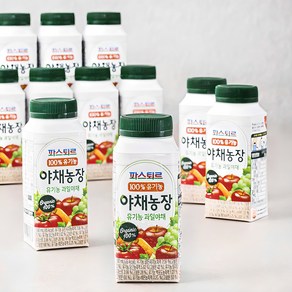 파스퇴르 유기가공식품인증 야채농장 과일야채