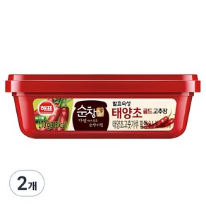 순창궁 태양초 골드 고추장, 170g, 2개