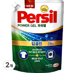 퍼실 딥클린 9중효소 파워젤 액상세제 리필