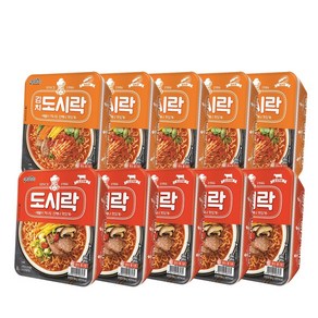 팔도 김치도시락X5개+도시락X5개, 10개