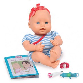여자아기애착인형 스위트베이비 메디컬타임, 30cm, 1개