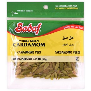 사다프 홀 그린 카르다몸, 21g, 1개