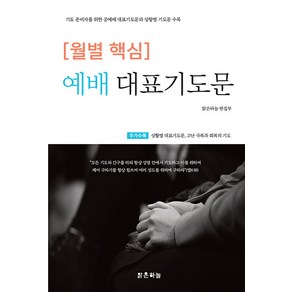 [맑은하늘][월별 핵심] 예배 대표기도문 : 기도 준비자를 위한 공예배 대표기도문과 상황별 기도문 수록, 맑은하늘