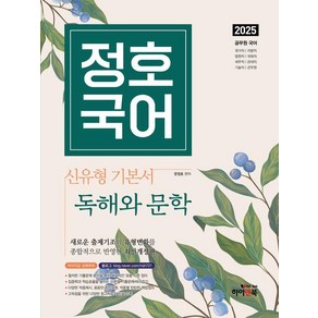 2025 정호국어 신유형 기본서 독해와 문학:공무원 군무원 국가직 지방직 법원직 국회직 세무직 관세직 기술직, 하이앤북