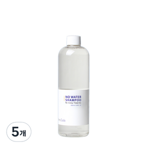 베리코드 노워터 샴푸 리필, 500ml, 5개