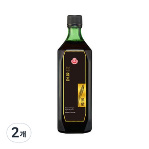 오뚜기 8년 숙성흑초 600ml X 1개, 2개