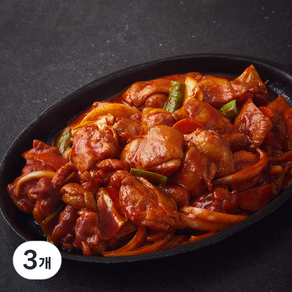 참프레 동물복지 인증 춘천식 닭갈비, 500g, 3개