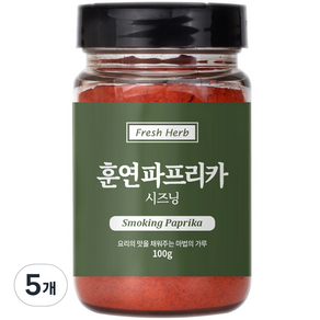 신선약초 훈연 파프리카 시즈닝, 100g, 5개