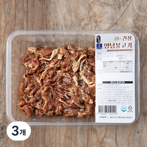 뮤제 간장 양념불고기 (냉장), 800g, 3개