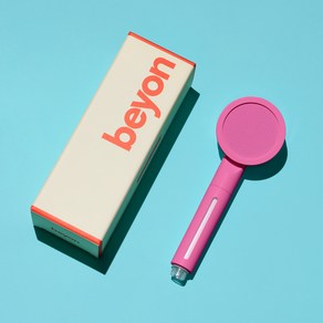 비욘 필터 샤워헤드, 1개, 핑크