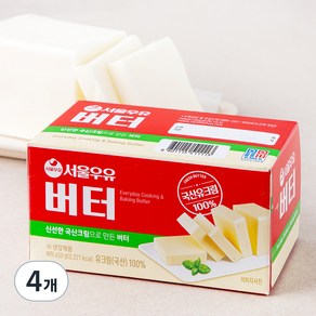 서울우유 버터, 450g, 4개