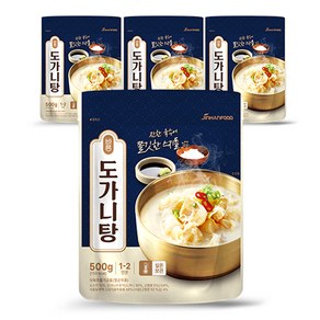 바른 도가니탕, 500g, 4개