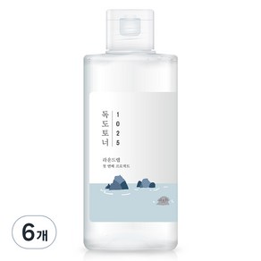 라운드랩 1025 독도 토너, 200ml, 6개, 200ml