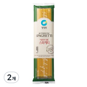 청정원 이탈리아 정통 스파게티면
