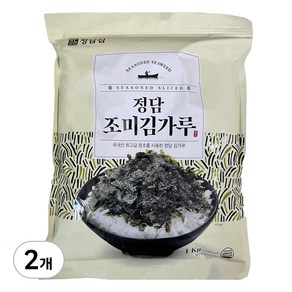 정담김 조미 김가루, 1kg, 2개