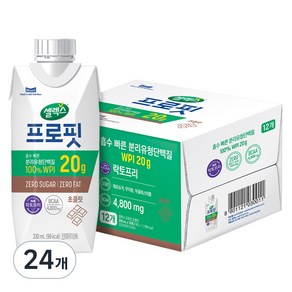 셀렉스 프로핏 초콜릿, 330ml, 24개