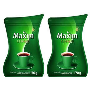 맥심 디카페인 커피 리필, 170g, 1개입, 2개