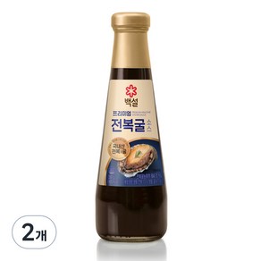 백설 프리미엄 전복굴소스, 350g, 2개