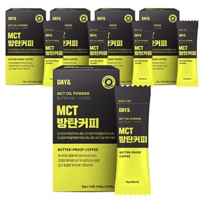 데이앤 MCT오일 방탄커피, 10g, 14개입, 5개