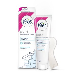 veet 퓨어 민감성 피부용 제모크림 겨드랑이용