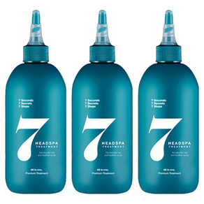 헤드스파7 파란눈 블랙 헤어 트리트먼트, 300ml, 3개