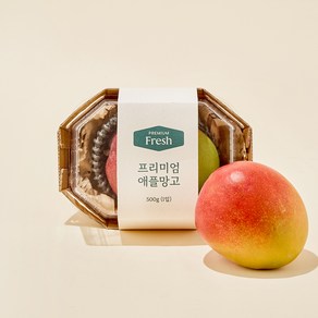 페루산 프리미엄 애플망고, 500g, 1개