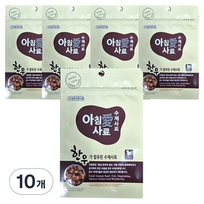 아침애 전연령 강아지 수제 소프트사료, 소화기능/췌장개선, 200g, 10개