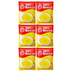 오뚜기 옥수수 스프, 1kg, 6개