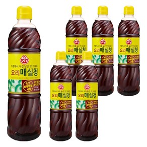 오뚜기 요리 매실청, 1.19kg, 6개
