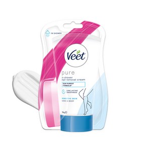 veet 인샤워 제모 크림 민감성 피부용