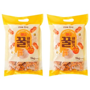 미니 꿀 꽈배기, 2개, 1kg