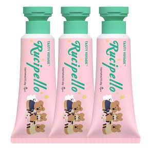 루치펠로 무아무아 어린이 치약, 60g, 3개